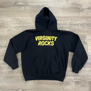 Danny Duncan Virginity Rocks Hoodie Sweatshirt Mens Medium Black And Yellow